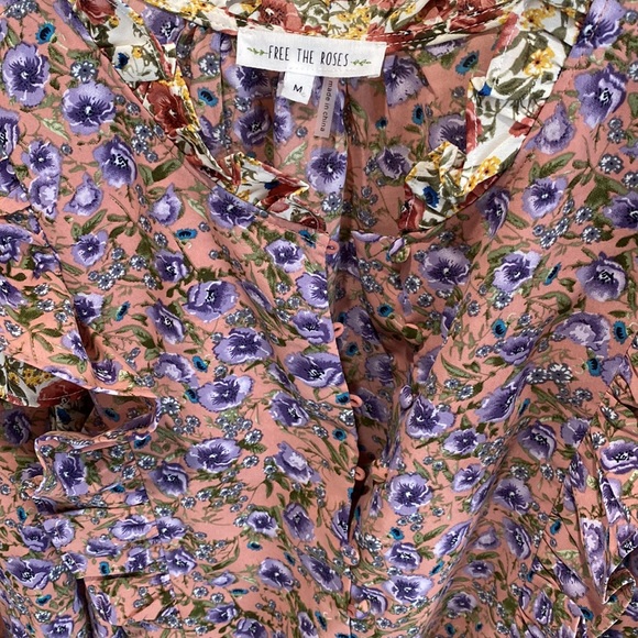 Free the Roses floral dress - Picture 2 of 4